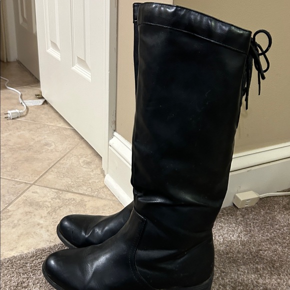 Arizona Jean Company Black Over the Knee Boots - Picture 2 of 6